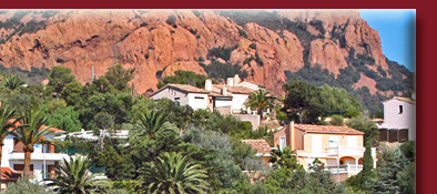 Die Cote d' Azur in Südfrankreich, imposante Landschaft an der Cote d' Azur, Bild 2 von 6