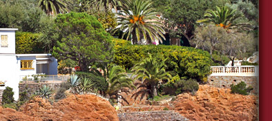 Die Cote d' Azur in Südfrankreich, imposante Landschaft an der Cote d' Azur, Bild 4 von 6