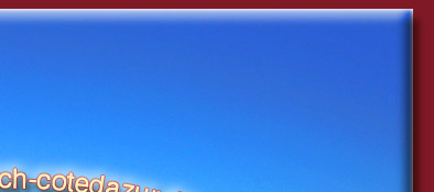 Strandcafes entlang der Strände der Cote d' Azur in Südfrankreich am Mittelmeer, Bild 2 von 6