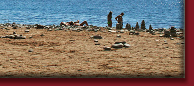 Cote d' Azur, die kleine Insel Ile d´Or am Strand - Plage du Débarquement, Bild 6 von 6