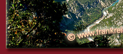 Gorge du Verdon, Grand Canyon du Verdon in S&uuml;dfrankreich am Mittelmeer, Bild 5 von 6