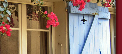 romantisches H&auml;uschen mit h&uuml;bscher Pflanzendekoration in Grimaud am Mittelmeer, Bild 4 von 6