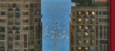Monaco, neues Wohngebiet Fontvieille in Monaco mit Blick aufs Mittelmeer, Bild 4 von 6