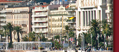 Nizza Hotels und die Promenade des Anglais im Vordergrund, Bild 4 von 6