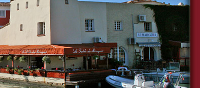 Port Grimaud, kleines Fischlokal  ausserhalb von Port Grimaud, Bild 4 von 6