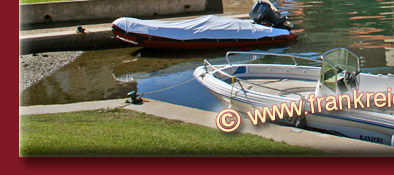 Port Grimaud, kleines Fischlokal  ausserhalb von Port Grimaud, Bild 5 von 6