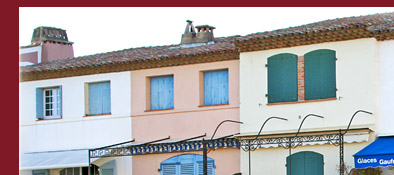 Port Grimaud mit Pastell farbenen Häusern, Spaziergang durch Port Grimaud, Bild 1 von 6