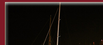 Saint-Tropez Hafen am Abend, Saint-Tropez im Hafen zur Weihnachtszeit, Bild 1 von 6