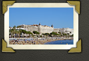 Cannes, Boulevard de la Croisette - Strandpromenade in Cannes