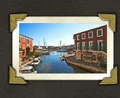 Port Grimaud, malerisch verträumt liegt Port Grimaud am Golfe de Sainte-Tropez